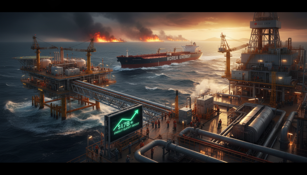 Iran War Drives S. Korea $17B+ Energy Budget Boost