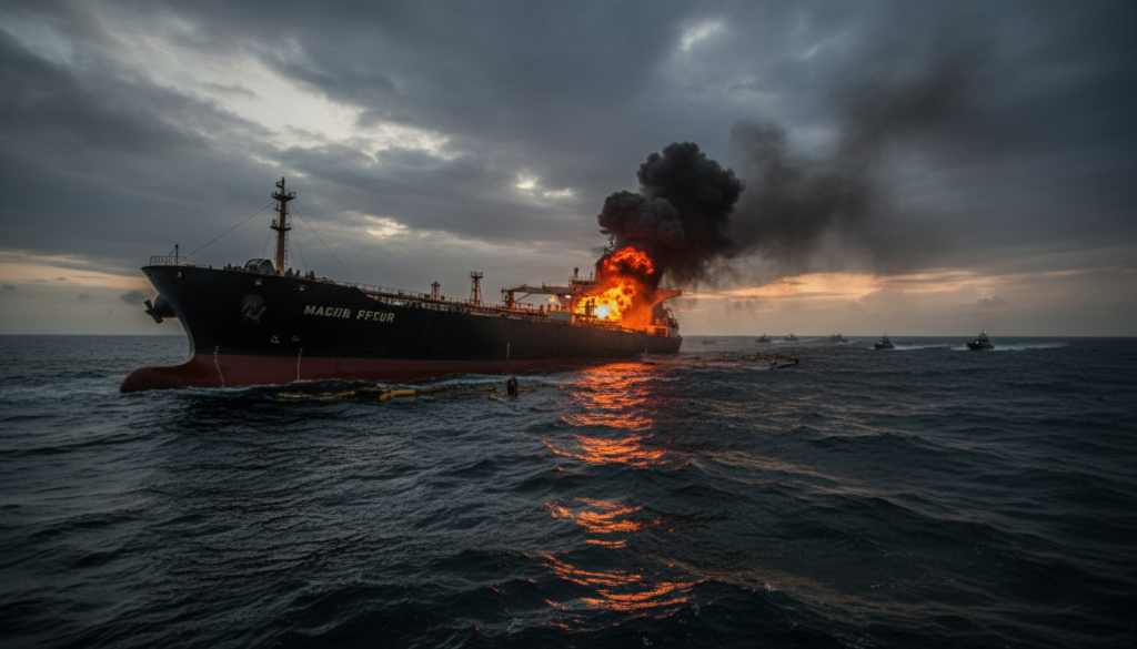 Iran Strikes Tanker: Gulf Oil Supply Concerns Iran Strikes Tanker: Gulf Oil Supply Concerns