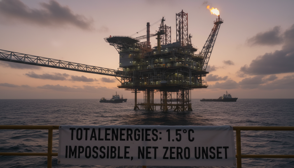 TotalEnergies Says 1.5°C Impossible, Net Zero Unset TotalEnergies Says 1.5°C Impossible, Net Zero Unset