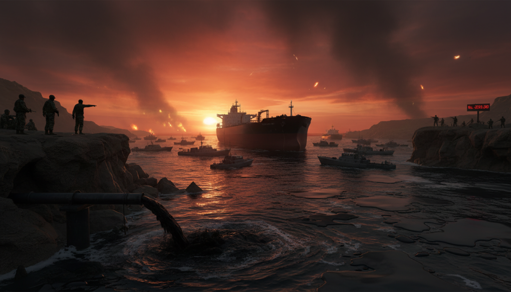 Hormuz Near-Closure Threatens $200 Oil Price