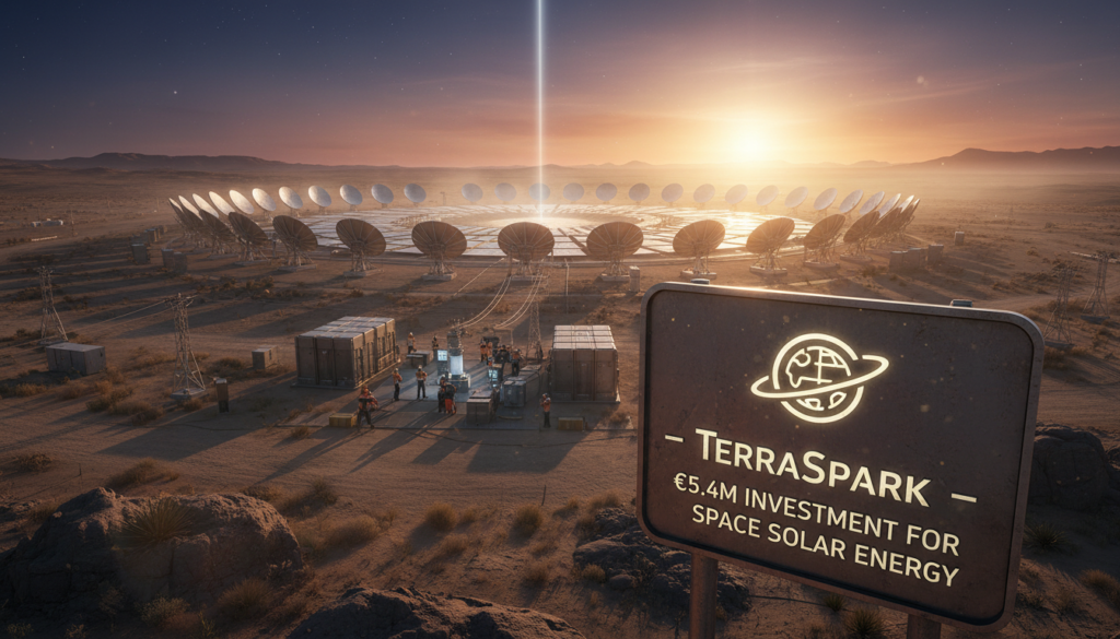 TerraSpark €5.4M Boost for Space Solar Energy