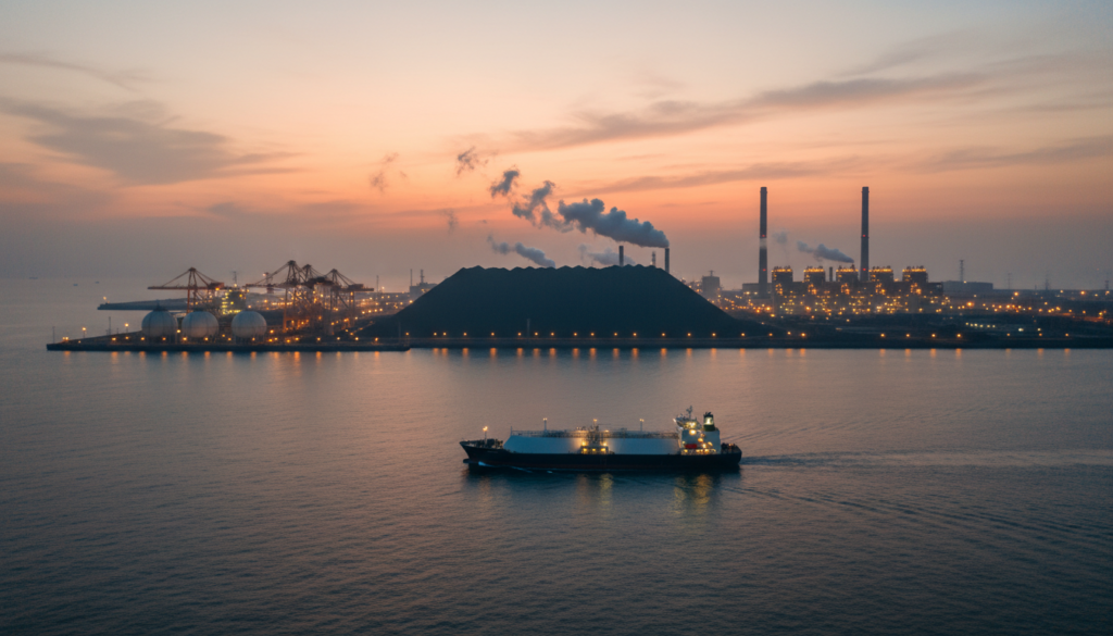 Asia Coal Surge as LNG Prices Hit 3-Year Highs