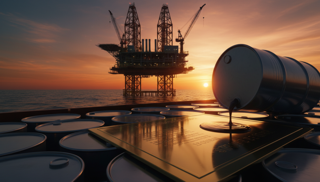 Oil Prices Mark Record Monthly Gain