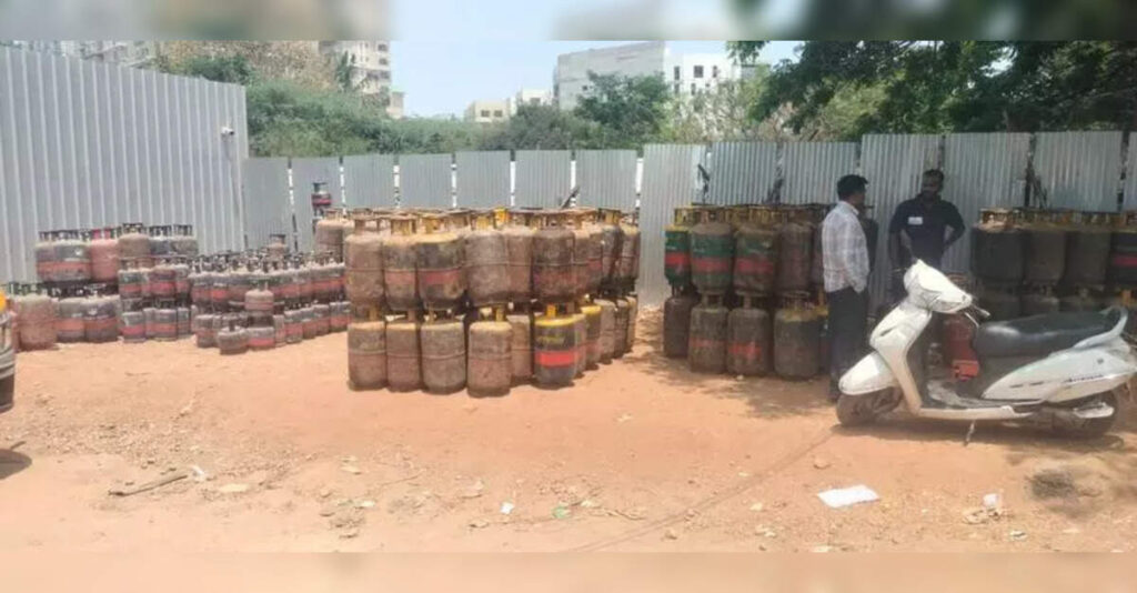 Gas agency owner in Coimbatore arrested for hoarding commercial LPG cylinders, ETEnergyworld