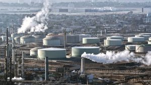 You are a headline writer for OilMarketCap.com. Write ONE new headline for this oil and gas news story. Rules: under 60 characters, investor-focused, no clickbait, no character counts, no options, no explanations. Return the headline only — nothing else. Story title: Oil: WTI, Brent as markets weigh Hormuz blockade against diplomacy