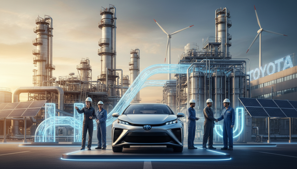 Toyota Joins Hydrogen JV, Accelerates Energy Shift