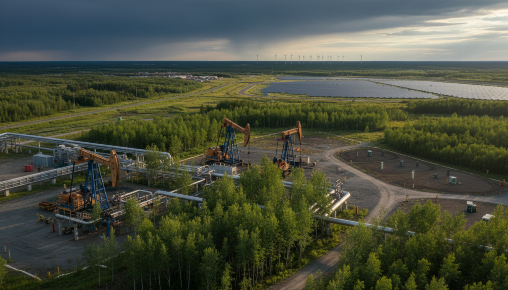 Canada's New Green Push: O&G Acreage Tightens