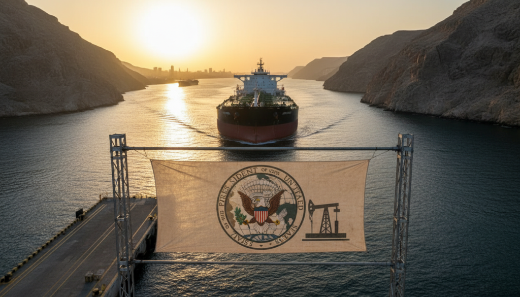 Trump: Hormuz must reopen for ceasefire.