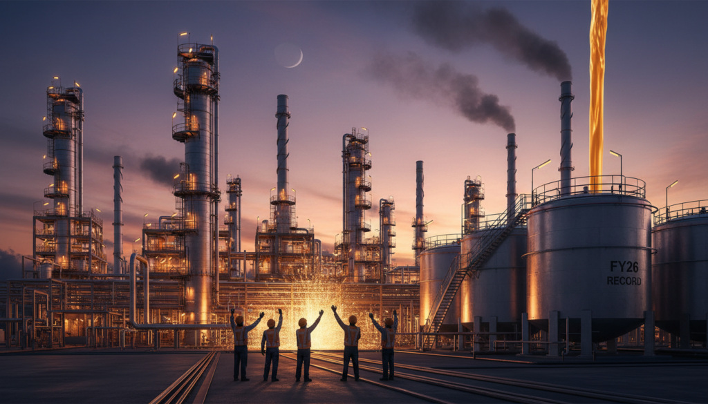 NRL Hits Record Crude Processing in FY26