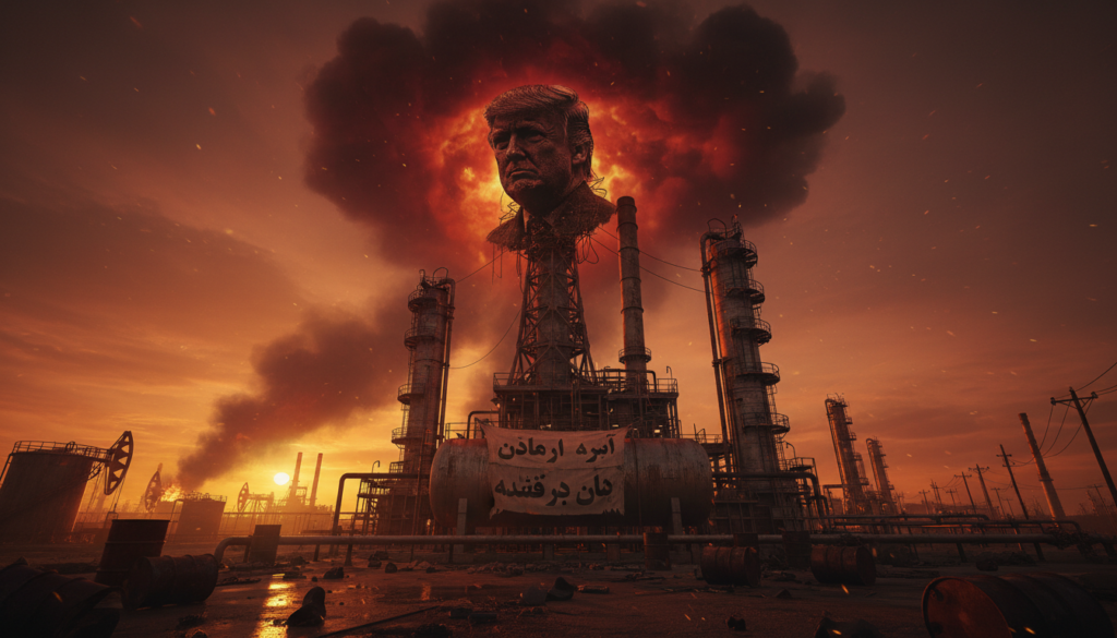 Iran Targets Trump with Propaganda: Oil Risk Rises