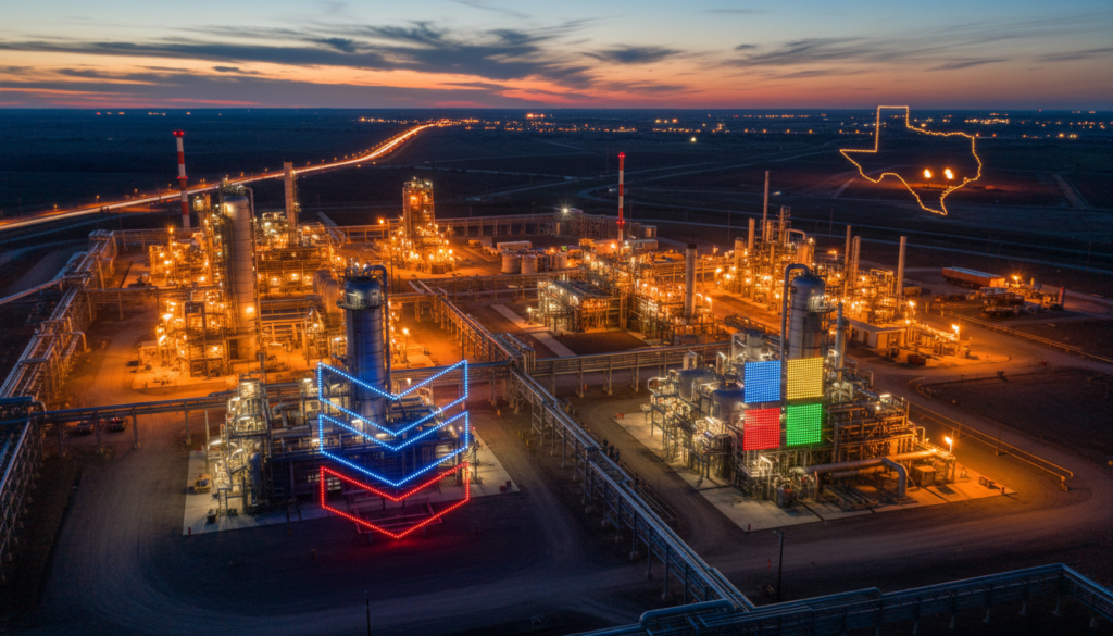 Chevron, Microsoft Build Giant Texas Gas Plant