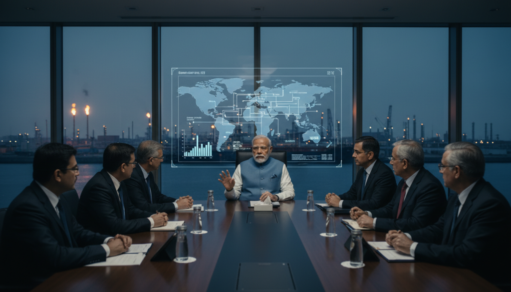 Modi Reviews India Energy Security Amid Mideast