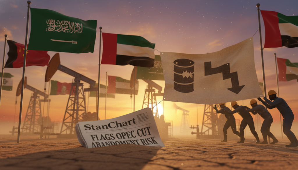 StanChart Flags OPEC Cut Abandonment Risk