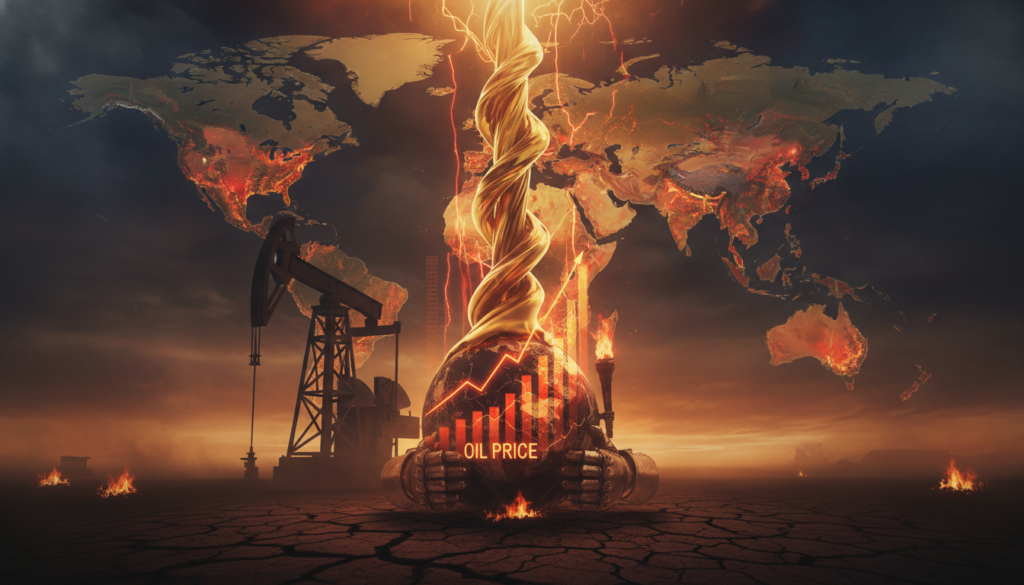 Geopolitical Risk Fuels Oil Price Surge