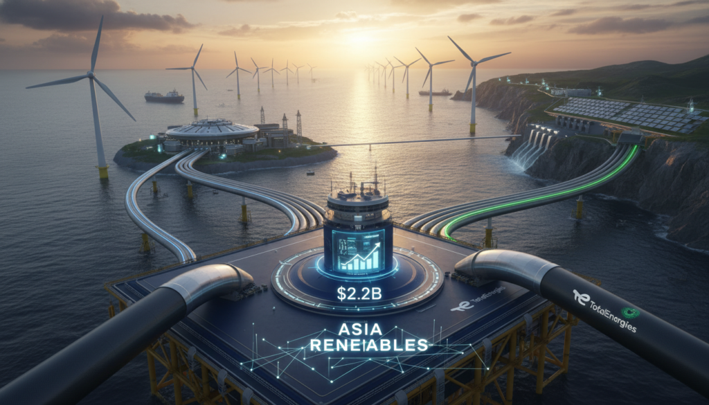 TotalEnergies, Masdar $2.2B JV Scales Asia Renewables