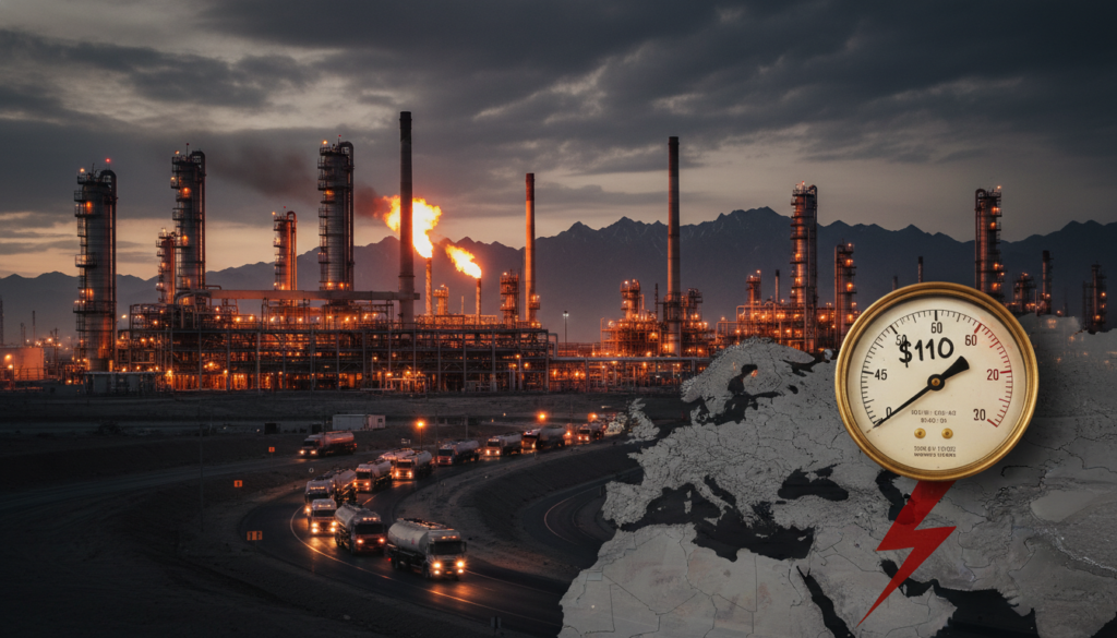 Iran Tensions Drive Oil Past $110