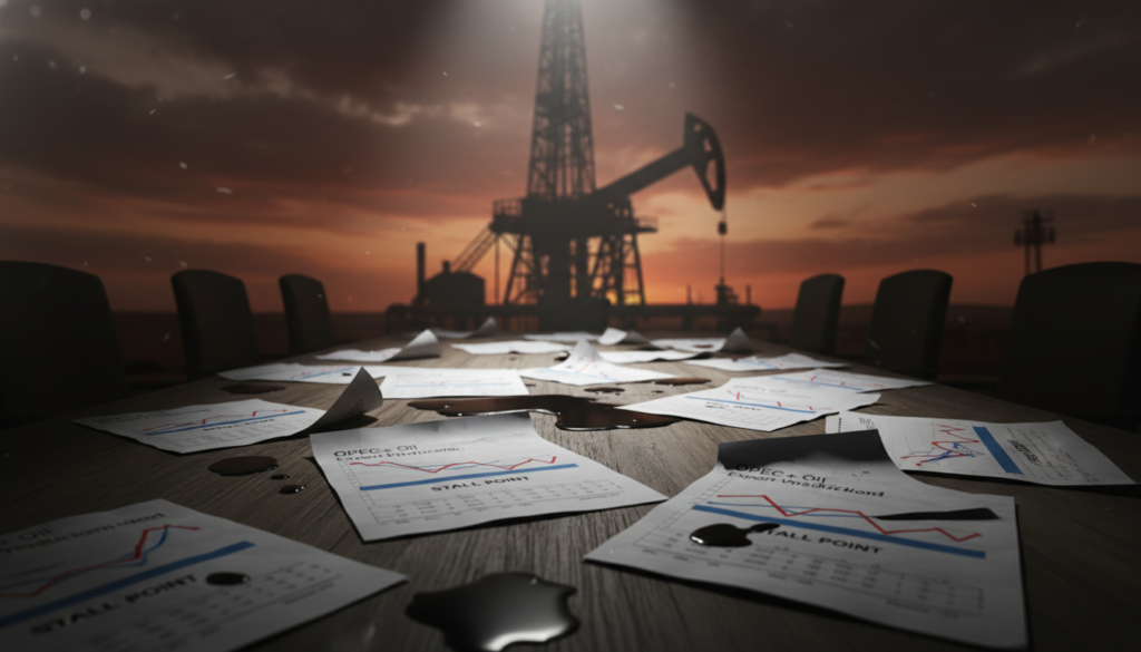 OPEC+ Charts Paper as Oil Exports Stall