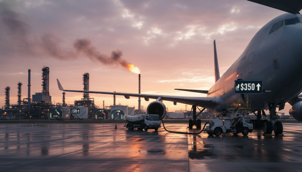 Airline fee hikes underscore rising fuel cost reality