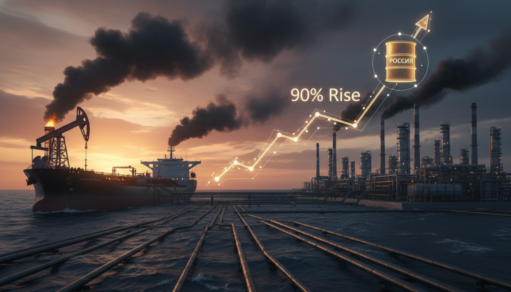 West Asia Woes Fuel 90% Rise in India's Russian Oil
