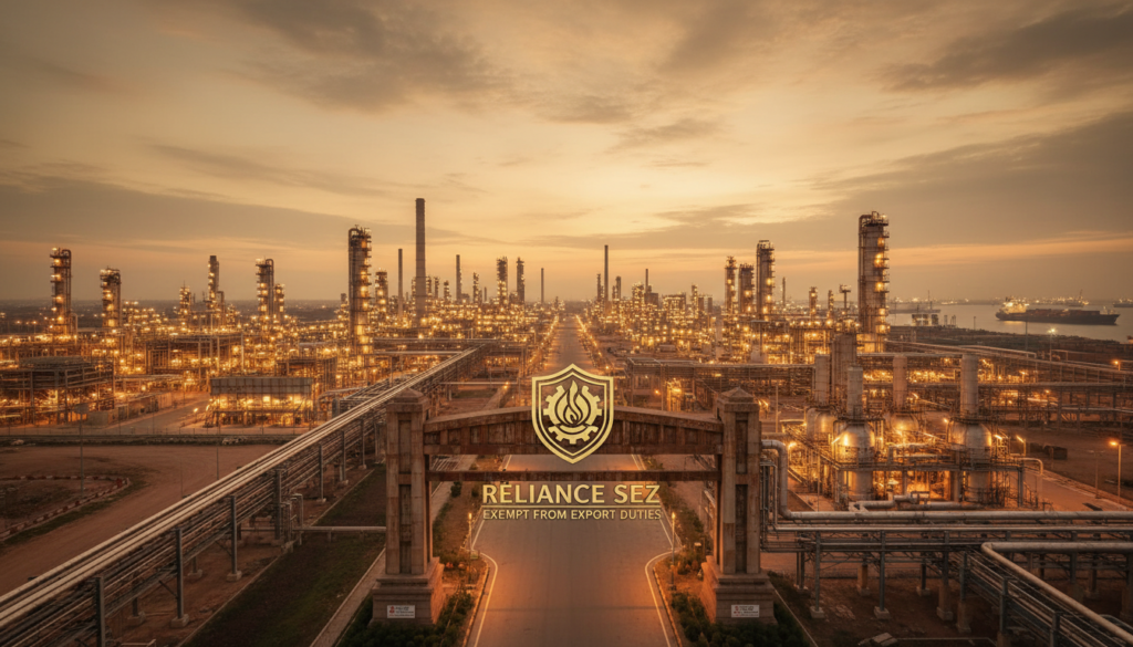 Reliance SEZ Exempt from Export Duties