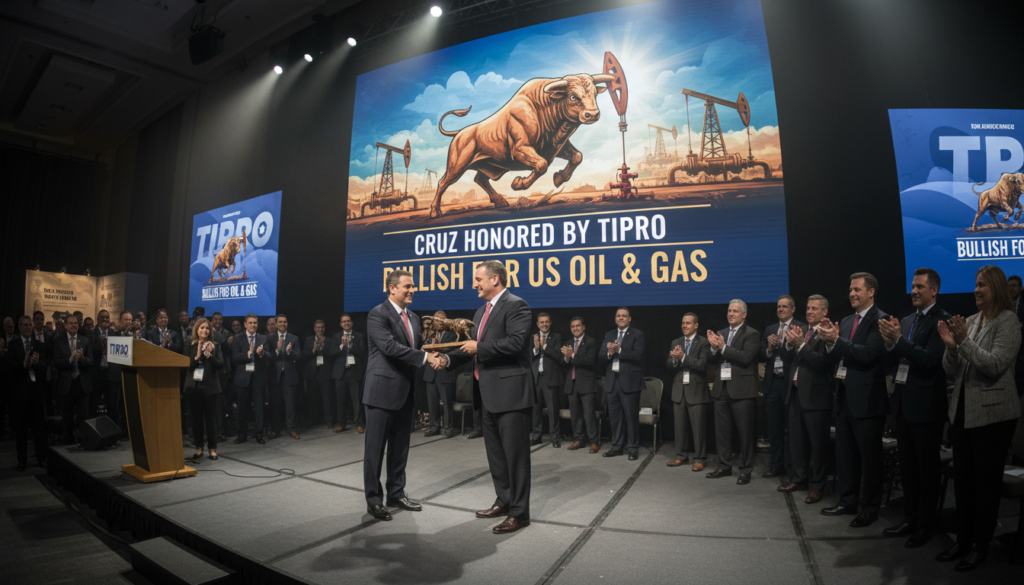 Cruz Honored by TIPRO: Bullish for US Oil & Gas