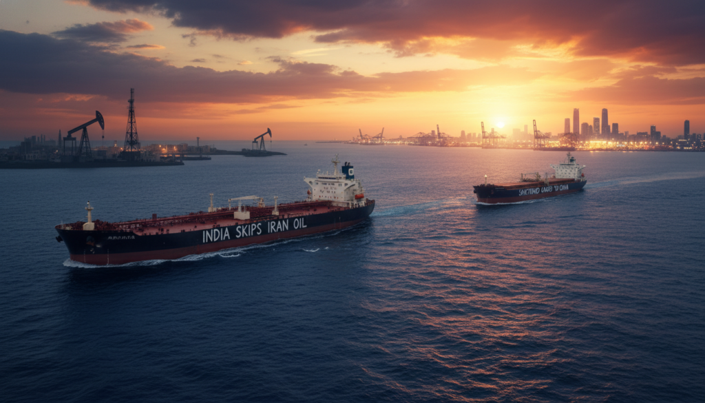 India Skips Iran Oil; Sanctioned Cargo to China India Skips Iran Oil; Sanctioned Cargo to China