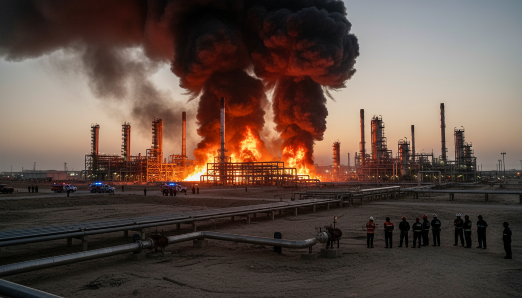 Kuwait Refinery Fire: Oil Supply Concerns Mount Kuwait Refinery Fire: Oil Supply Concerns Mount