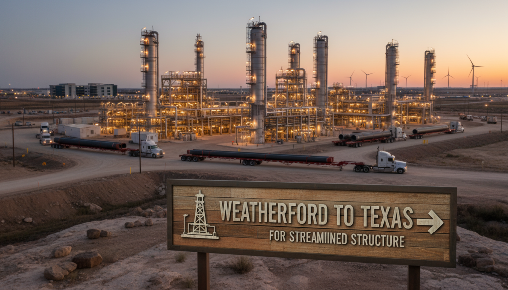Weatherford To Texas For Streamlined Structure Weatherford To Texas For Streamlined Structure
