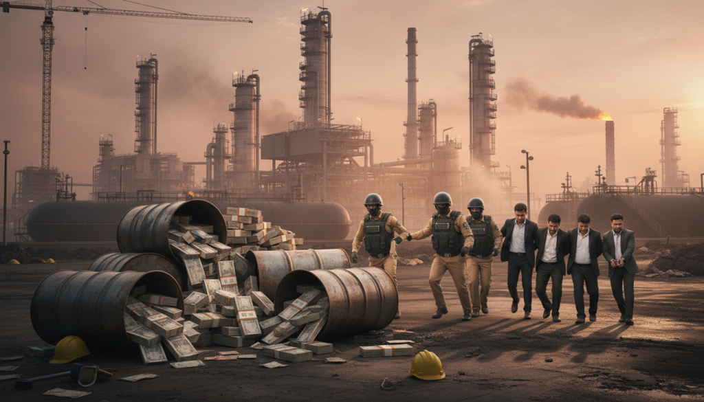 Energy Sector: ₹1.26 Cr Seized, Arrests Energy Sector: ₹1.26 Cr Seized, Arrests