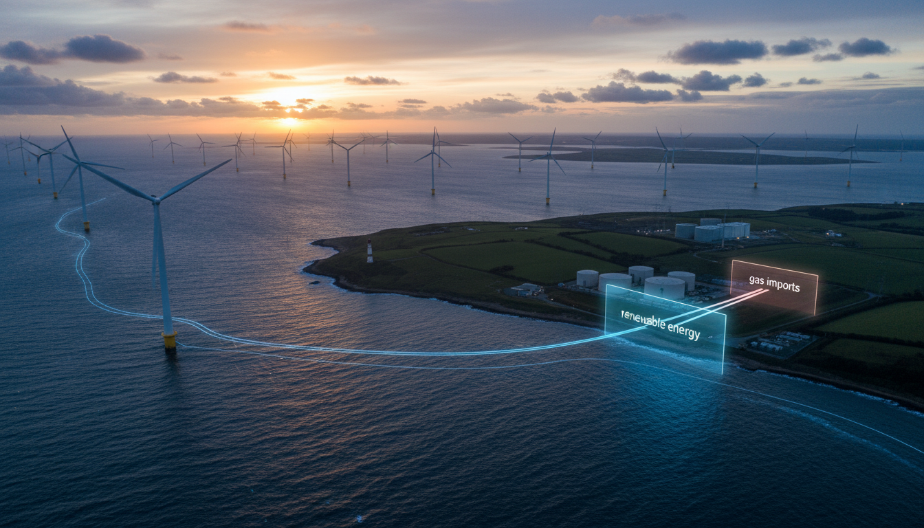 UK Renewables Slash Gas Imports by £1B