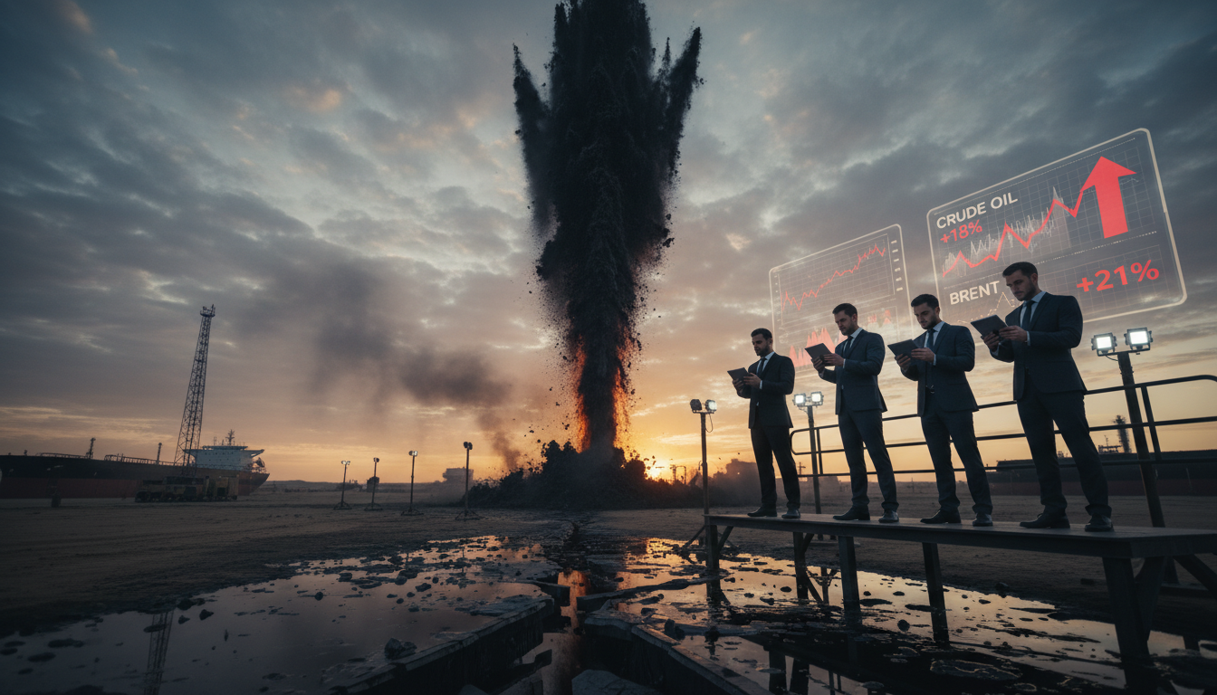 Oil Surges: Traders Price Real Supply Disruption