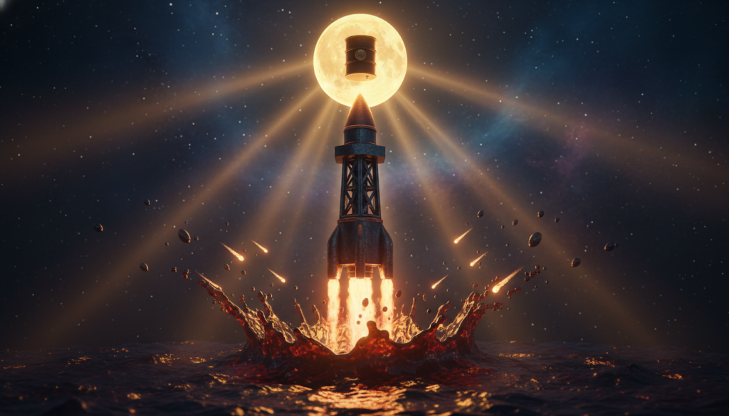 Crude Oil Rockets Higher Crude Oil Rockets Higher