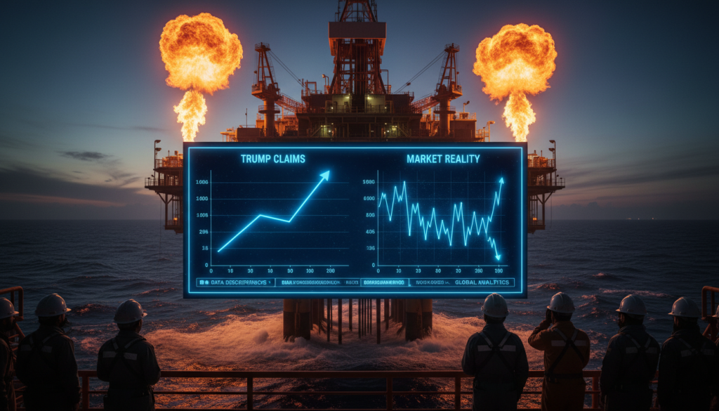 Trump’s energy claims: Market eyes factual discrepancies. Trump's energy claims: Market eyes factual discrepancies.