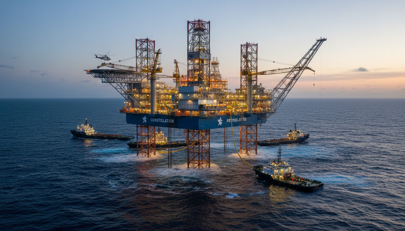 Constellation Secures $1.1B Petrobras Rig Extensions