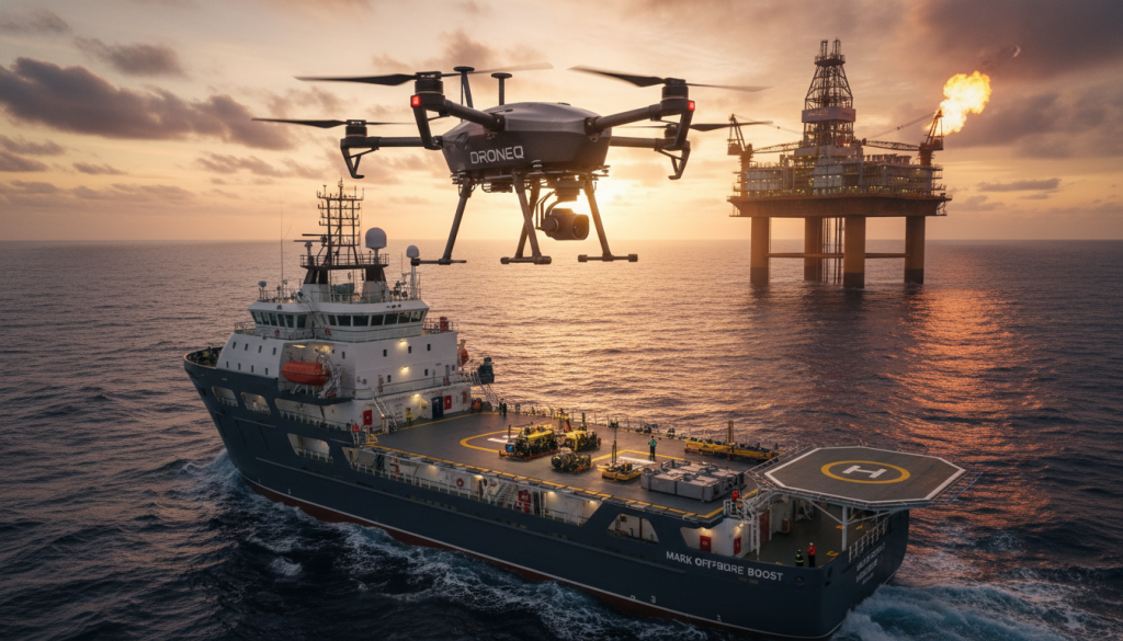 DroneQ, Mark Offshore Boost Offshore Survey Tech DroneQ, Mark Offshore Boost Offshore Survey Tech