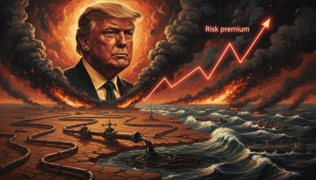 Trump Speech Elevates Oil War Risk Premium Trump Speech Elevates Oil War Risk Premium