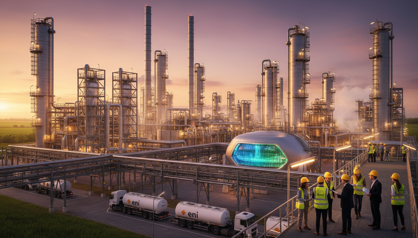 Eni Secures EIB Funding for Italy Biorefinery