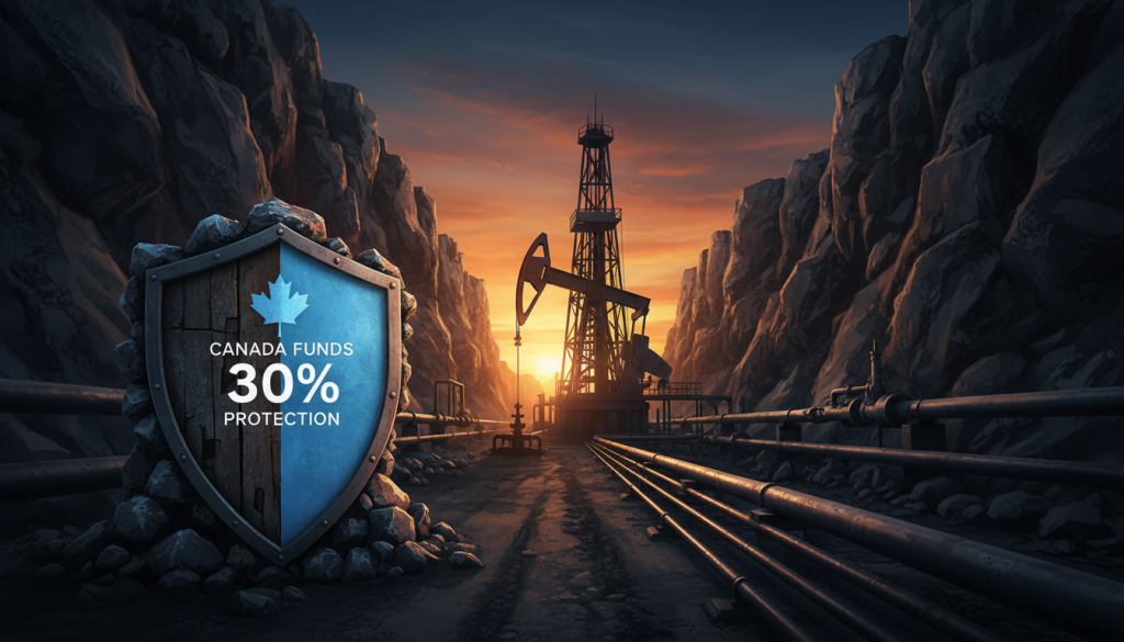 Canada Funds 30% Protection: O&G Access Narrows