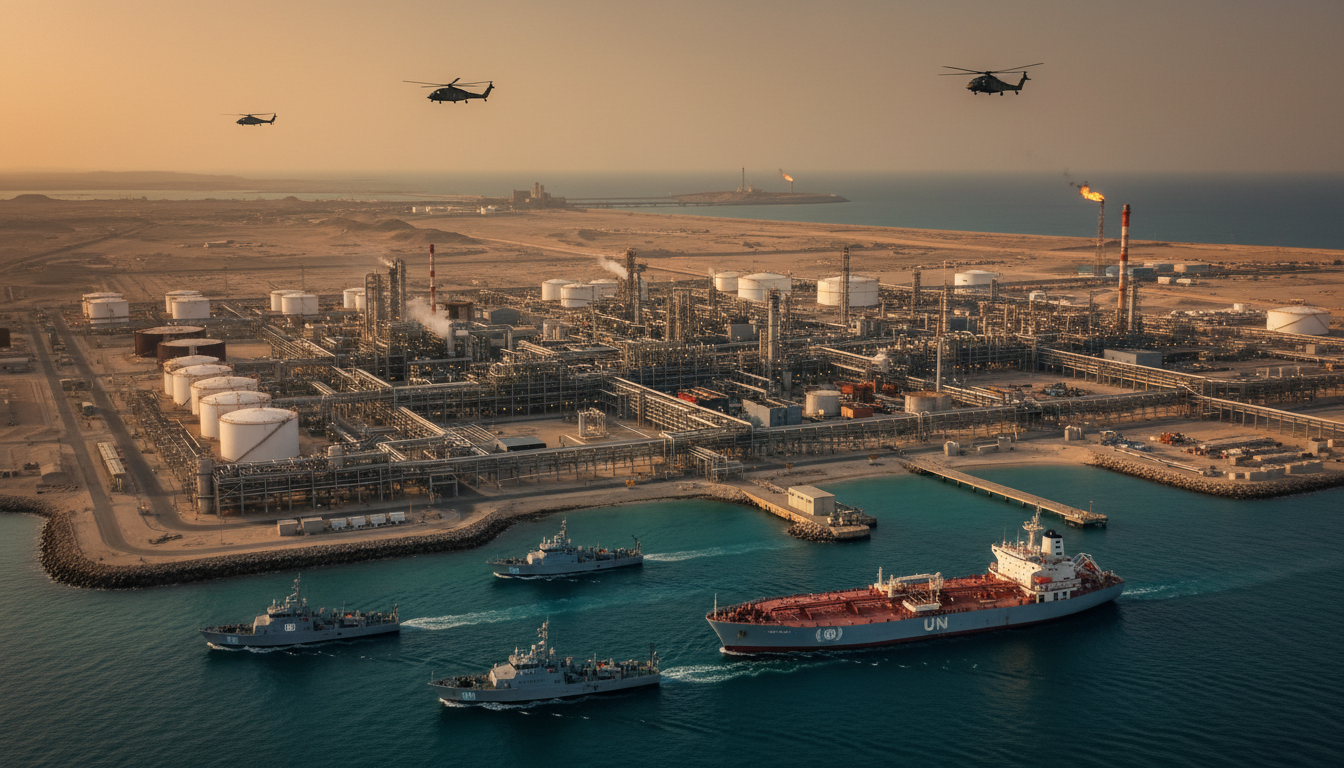 UAE seeks UN force option for Hormuz oil security
