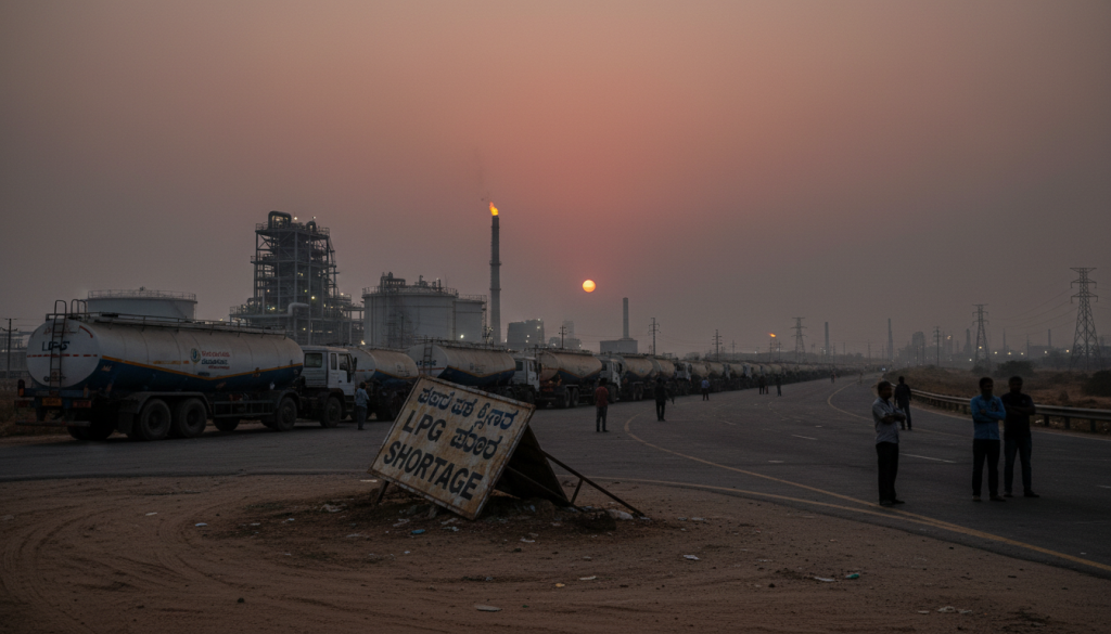 LPG Shortage Disrupts Karnataka Transport