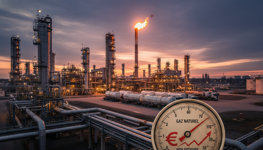 French Gas Shortages Raise Price Pressure