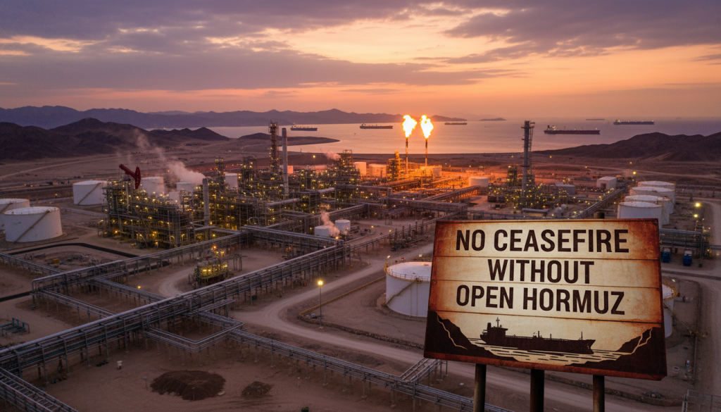 Trump: No Ceasefire Without Open Hormuz