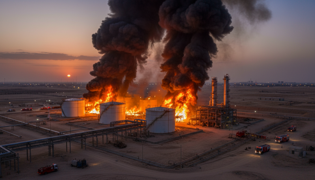 Abu Dhabi Plant Fire: Supply Risk After Attack Abu Dhabi Plant Fire: Supply Risk After Attack