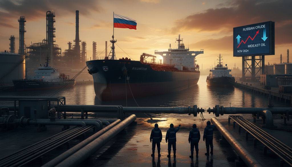 Asian Buyers Pivot to Russian Crude Amid Mideast War