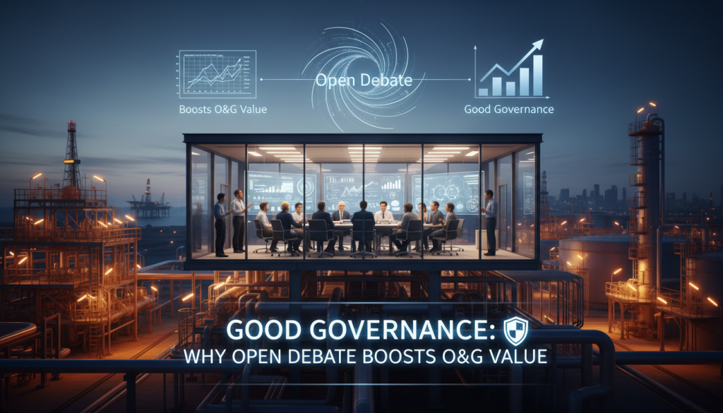 Good Governance: Why Open Debate Boosts O&G Value Good Governance: Why Open Debate Boosts O&G Value