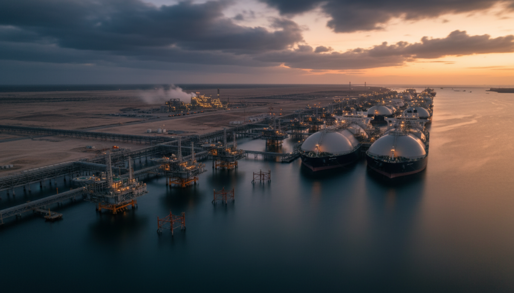 Qatar LNG Fleet Stalls: Oversupply Warning