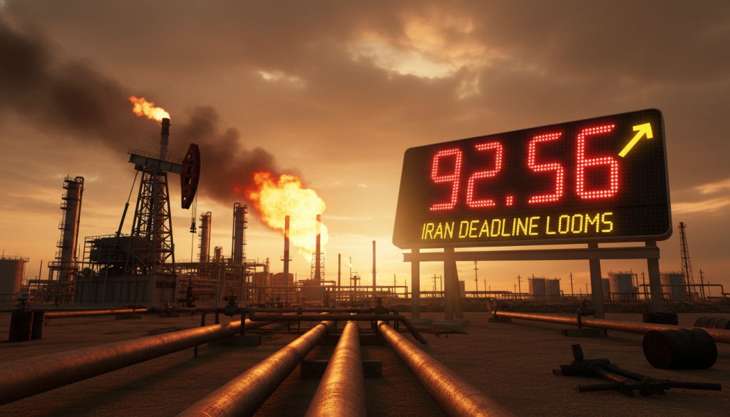 Oil Prices on Edge Ahead of Iran Deadline