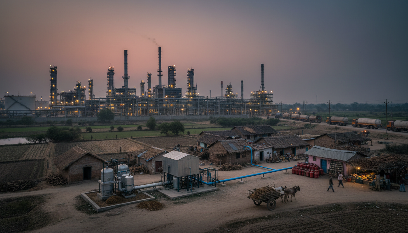 Biogas Self-Reliance Erodes Rural LPG Market Share