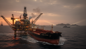 Kharg Strike Lifts Oil; Hormuz Risk Surges