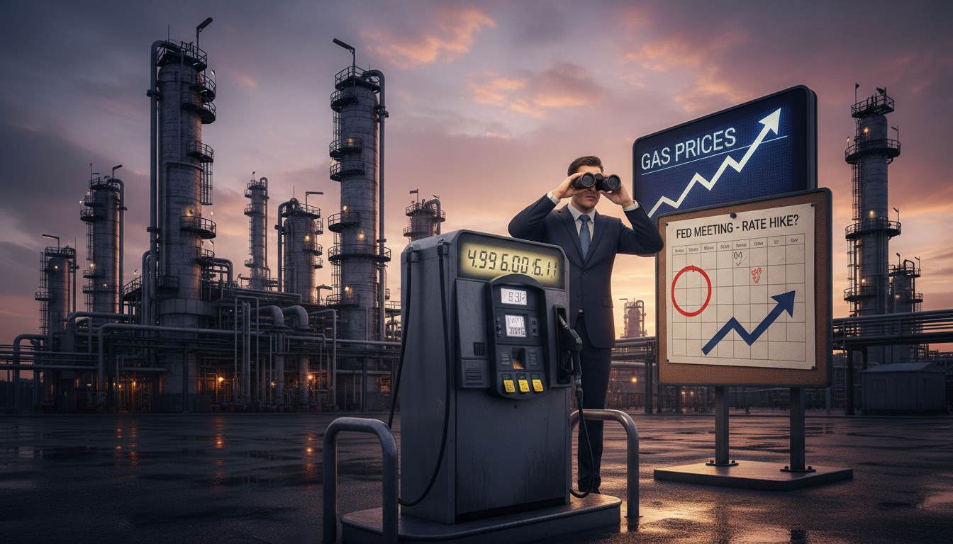 Fed Eyes Rate Hike as Gas Prices Climb